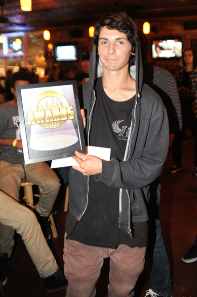 Dimitri Rangos got the Most Improved Award